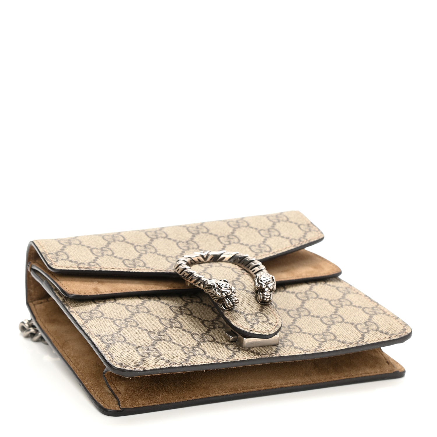 Gucci GG Supreme Monogram Mini Dionysus Shoulder Bag Taupe 4 of 8