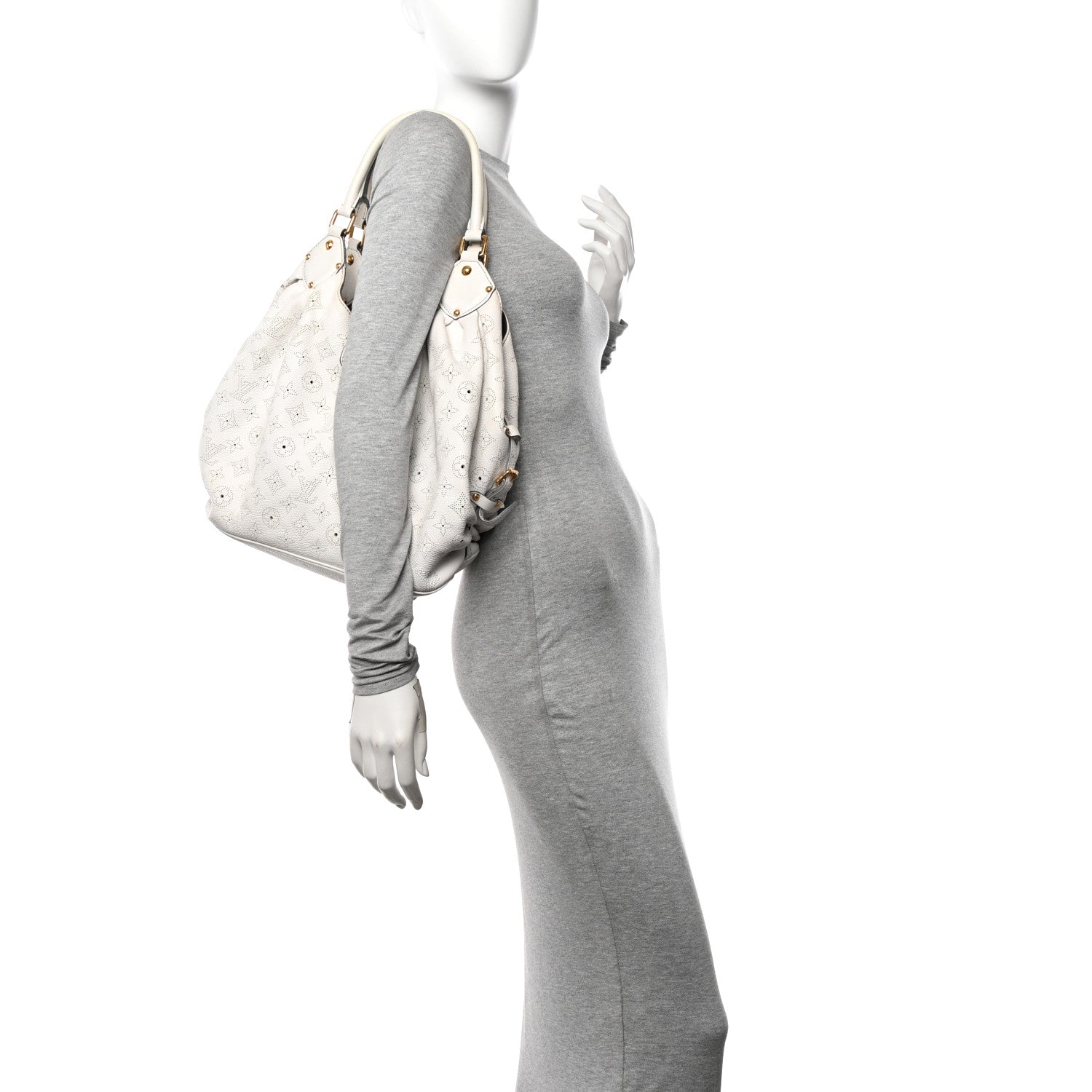 Louis Vuitton Mahina XL  White 2 of 15