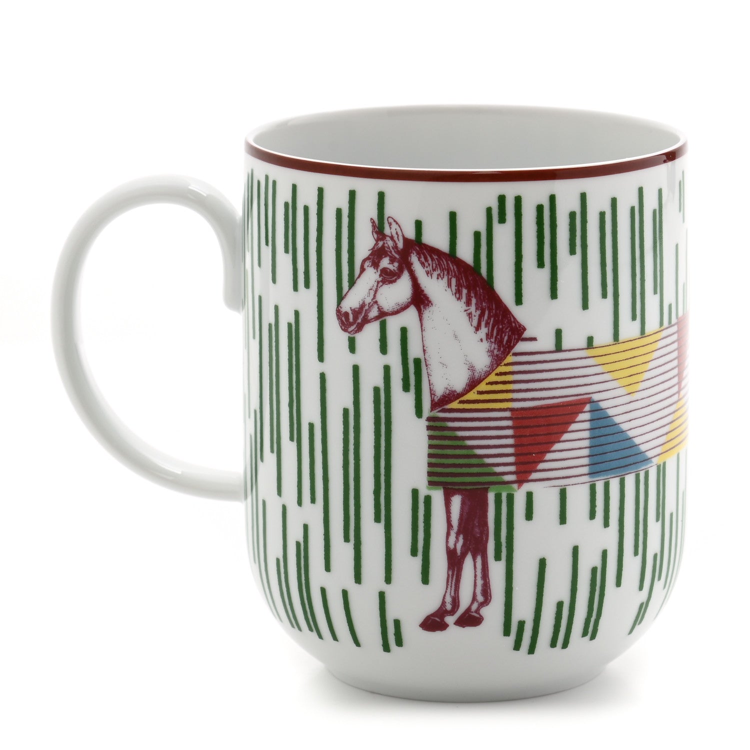 Hermes Porcelain Hippomobile Mug 1 of 8