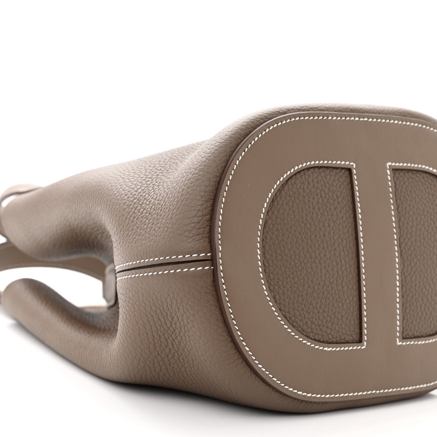 Taurillon Clemence Swift In-The-Loop 18 Bag Etoupe