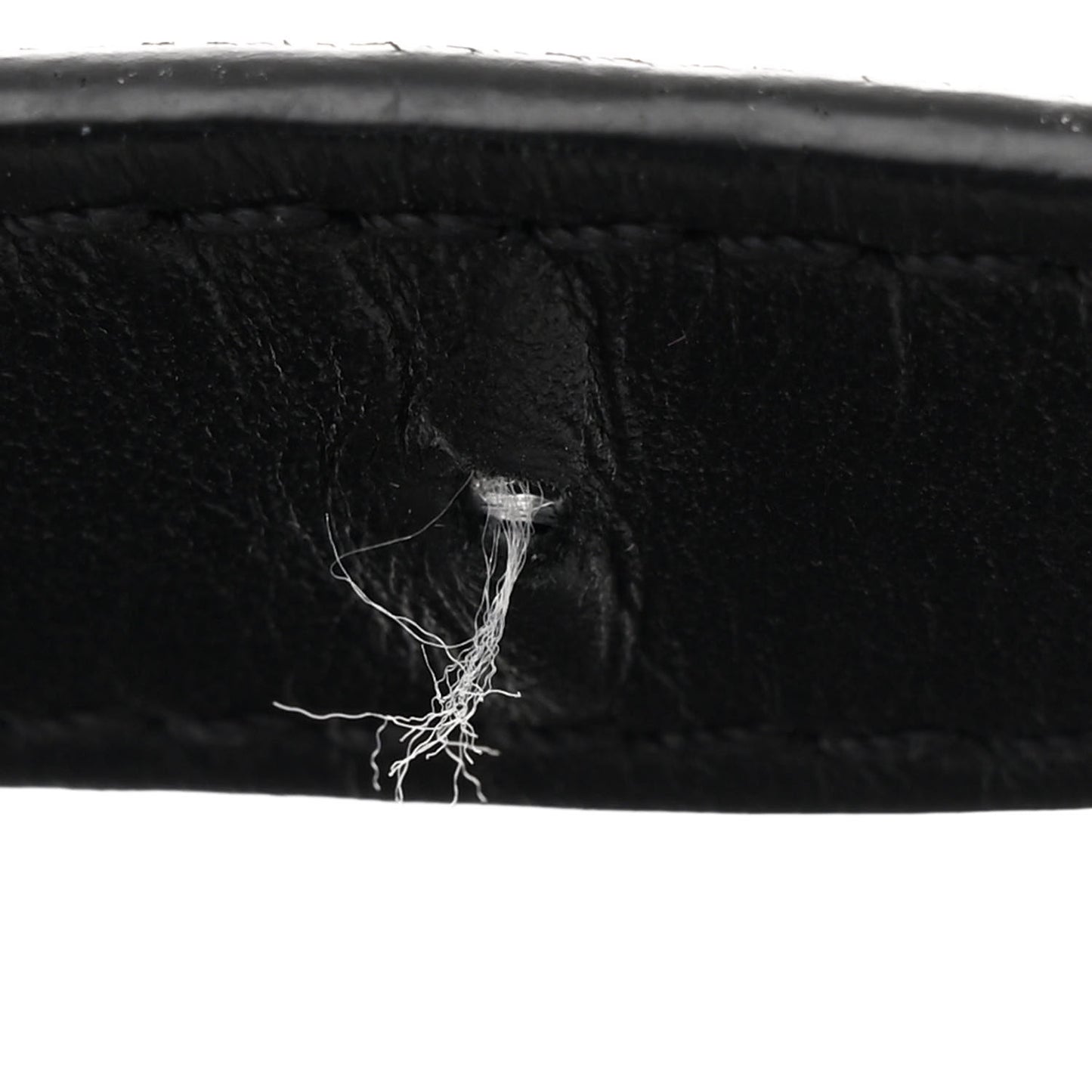 Calfskin Quilted CC Uniform Flap Belt Bag Black