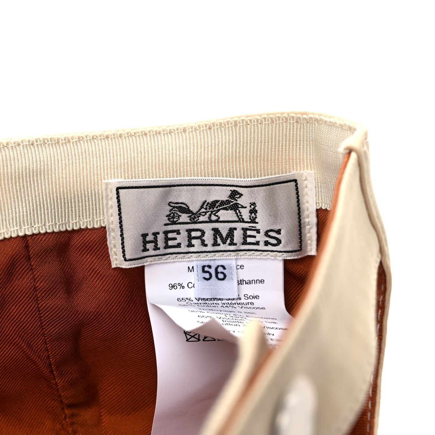 Cotton Davis H Primavera Hat 56 Blanc Creme