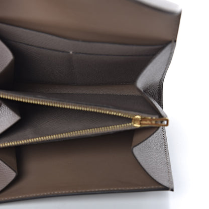 Hermes Epsom Constance Short Wallet Gris Asphalte 5 of 19