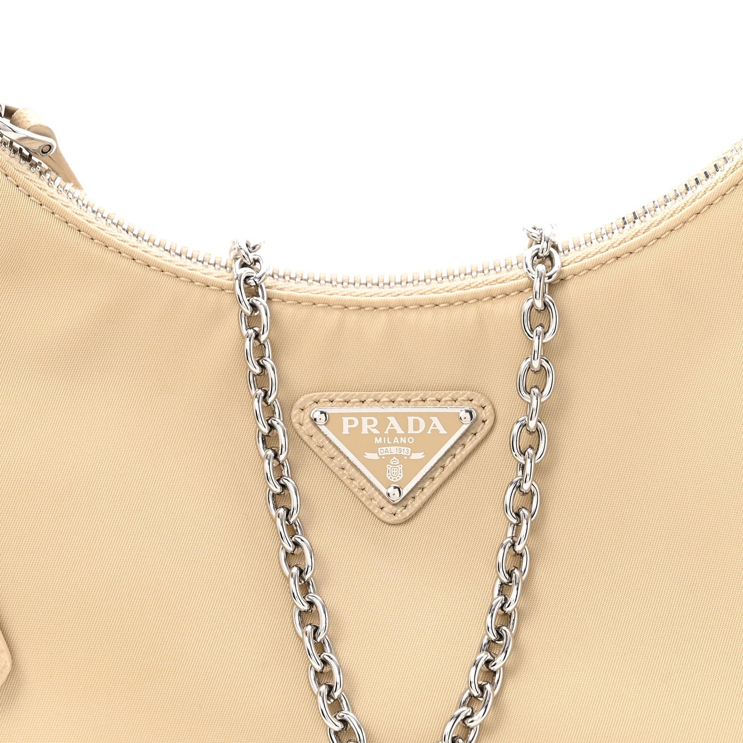 Re-Nylon Saffiano Re-Edition 2005 Shoulder Bag Deserto