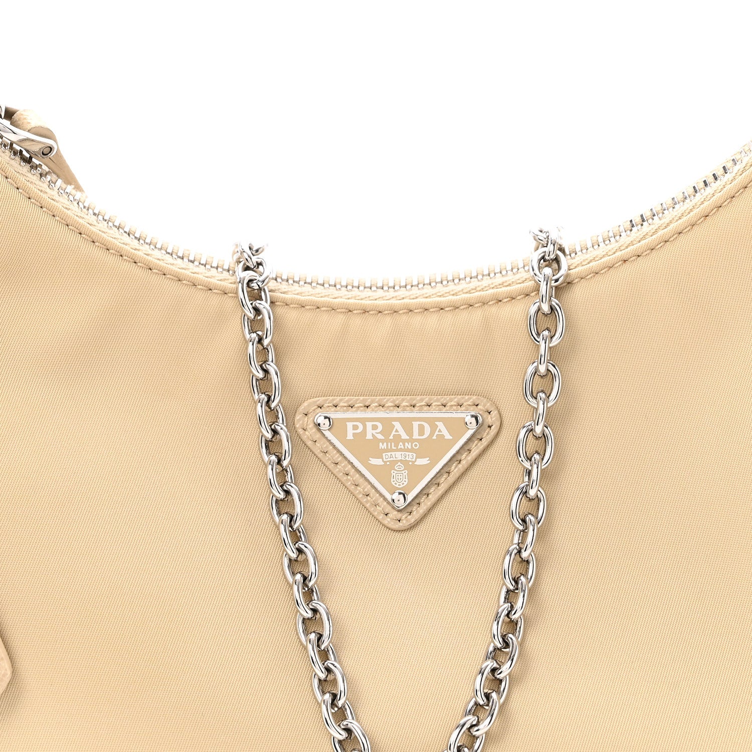 Prada Re-Nylon Saffiano Re-Edition 2005 Shoulder Bag Deserto 8 of 15