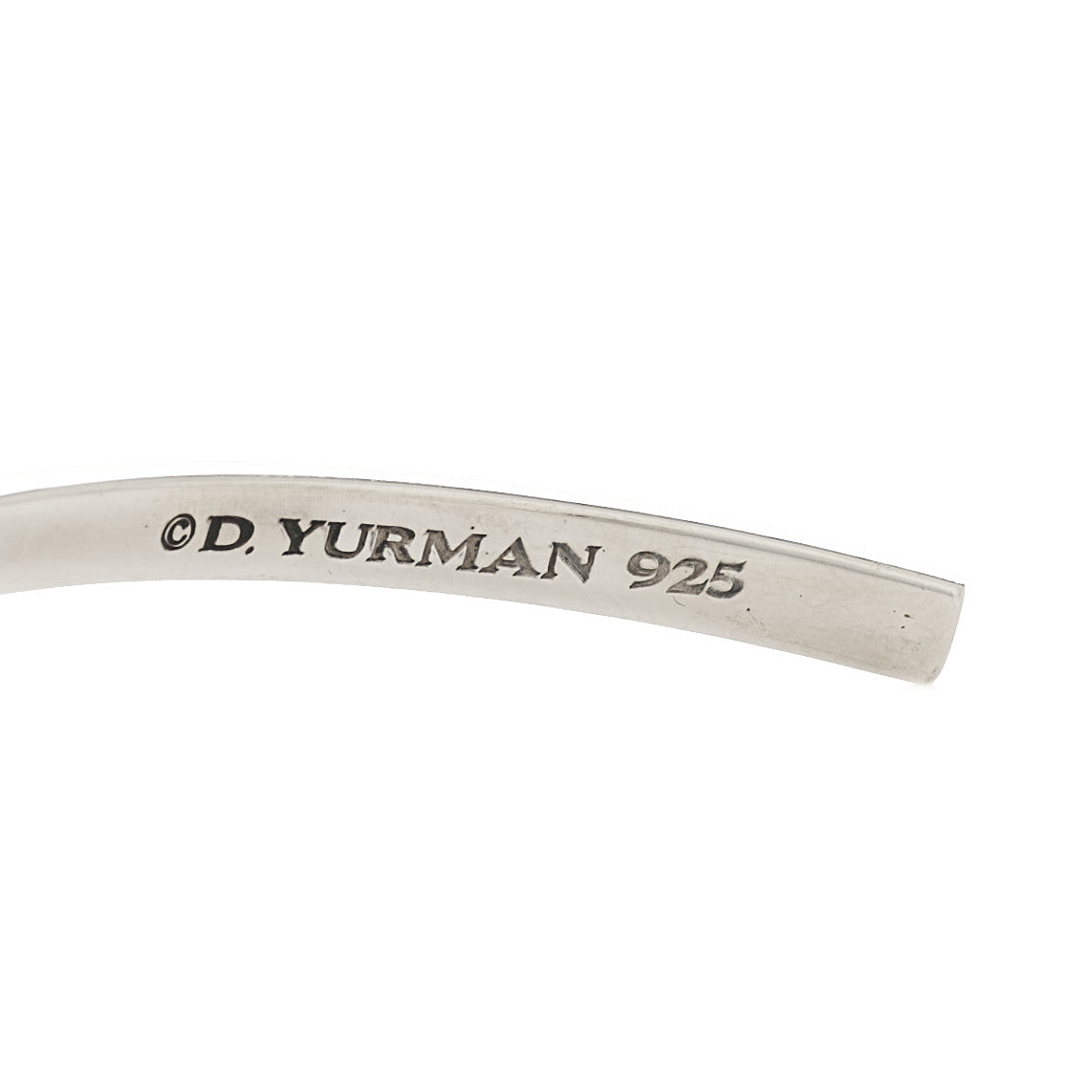 David Yurman Sterling Silver Collar Necklace 4 of 5
