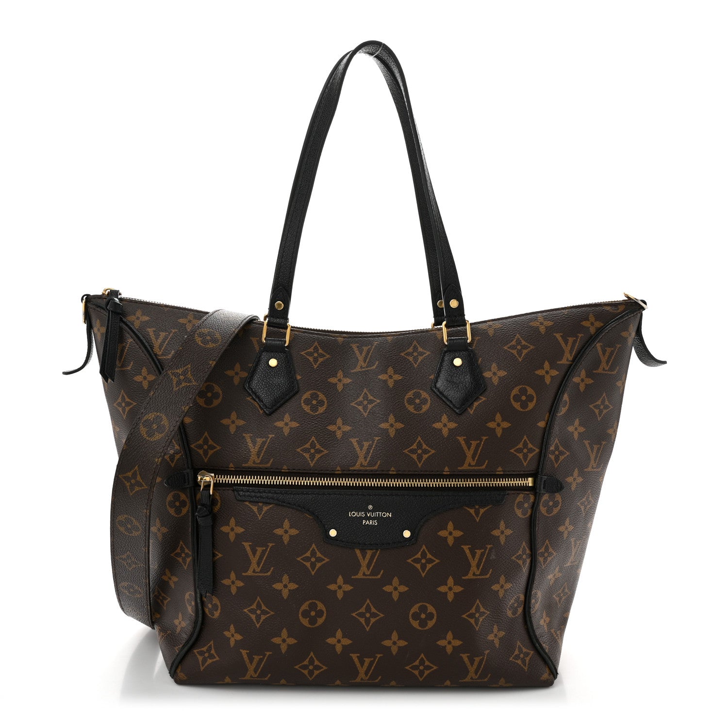 Louis Vuitton Monogram Tournelle MM Black 1 of 10