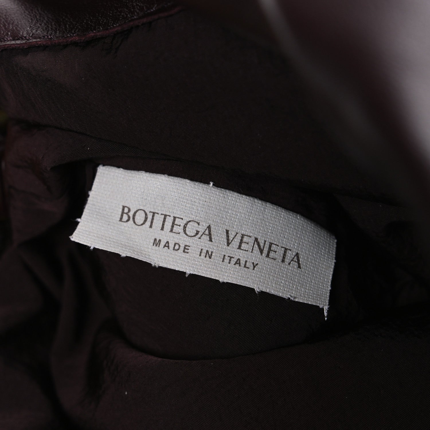 Bottega Veneta Nappa Intrecciato Dustbag Notte Shoulder Bag Dark Barolo Brass 7 of 11