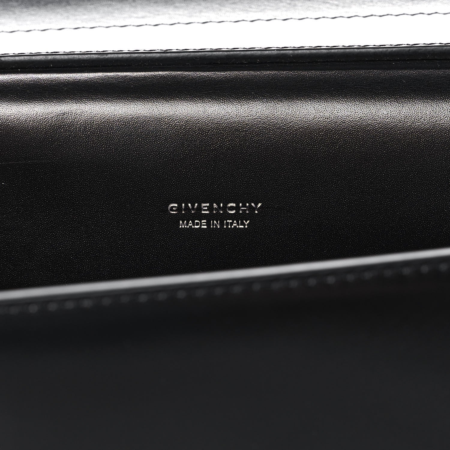 Givenchy Calfskin Medium 4G Chain Shoulder Bag Black 5 of 7