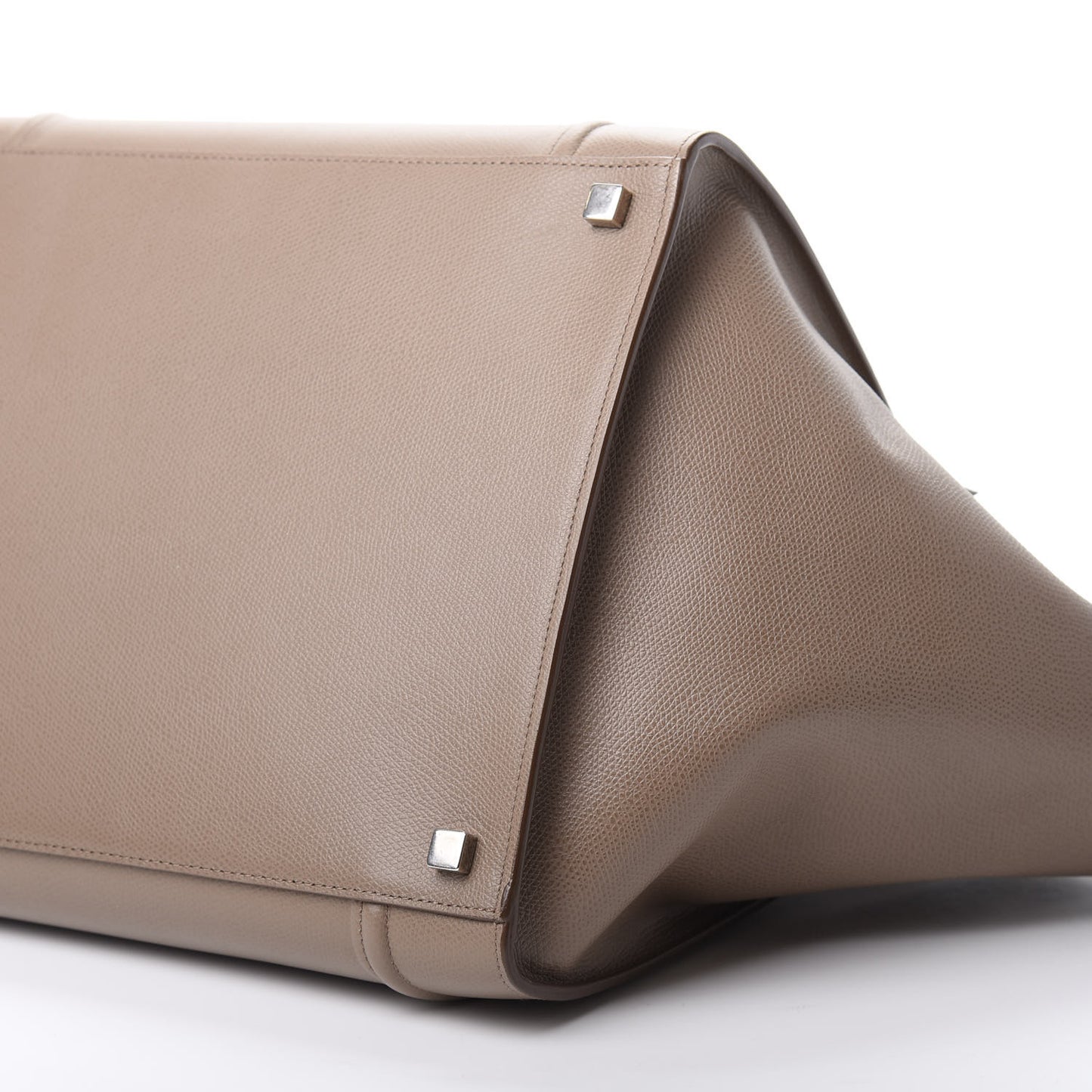 Supple Calfskin Medium Phantom Luggage Taupe