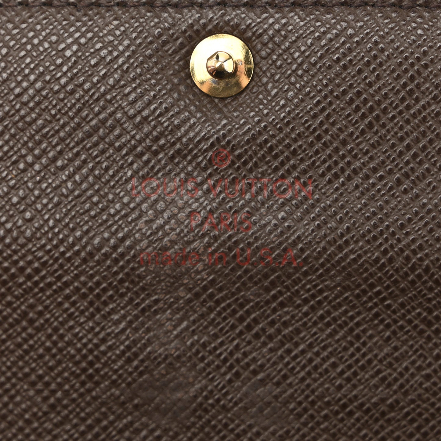 Damier Ebene Sarah Wallet
