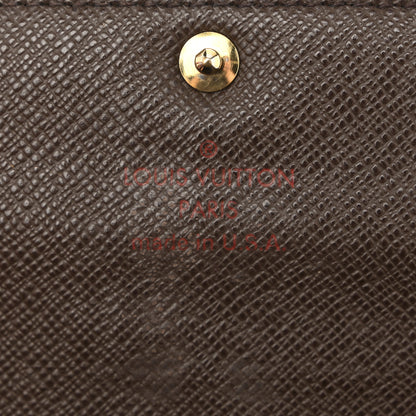 Louis Vuitton Damier Ebene Sarah Wallet 6 of 12