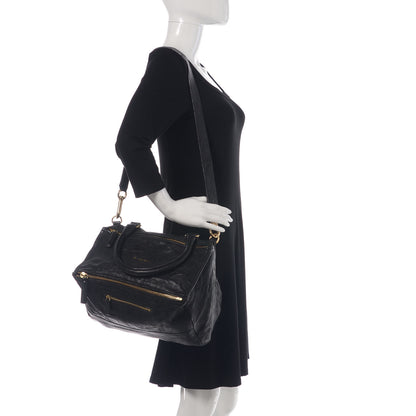 Givenchy Tumbled Sheepskin Medium Pandora Black 2 of 15
