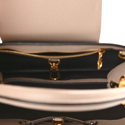 Louis Vuitton Taurillon Capucines BB Galet 6 of 9