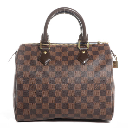 Louis Vuitton Damier Ebene Speedy 25 1 of 8