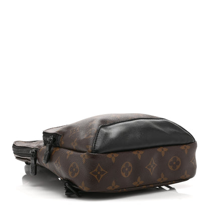 Louis Vuitton Monogram Macassar Avenue Sling Bag 4 of 9