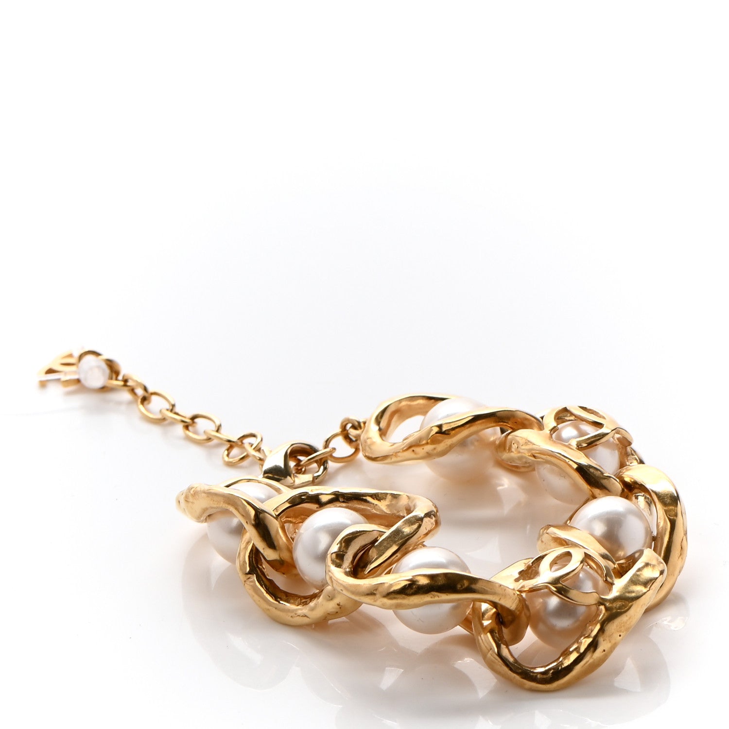 Chanel Pearl CC Bracelet Gold 1 of 5