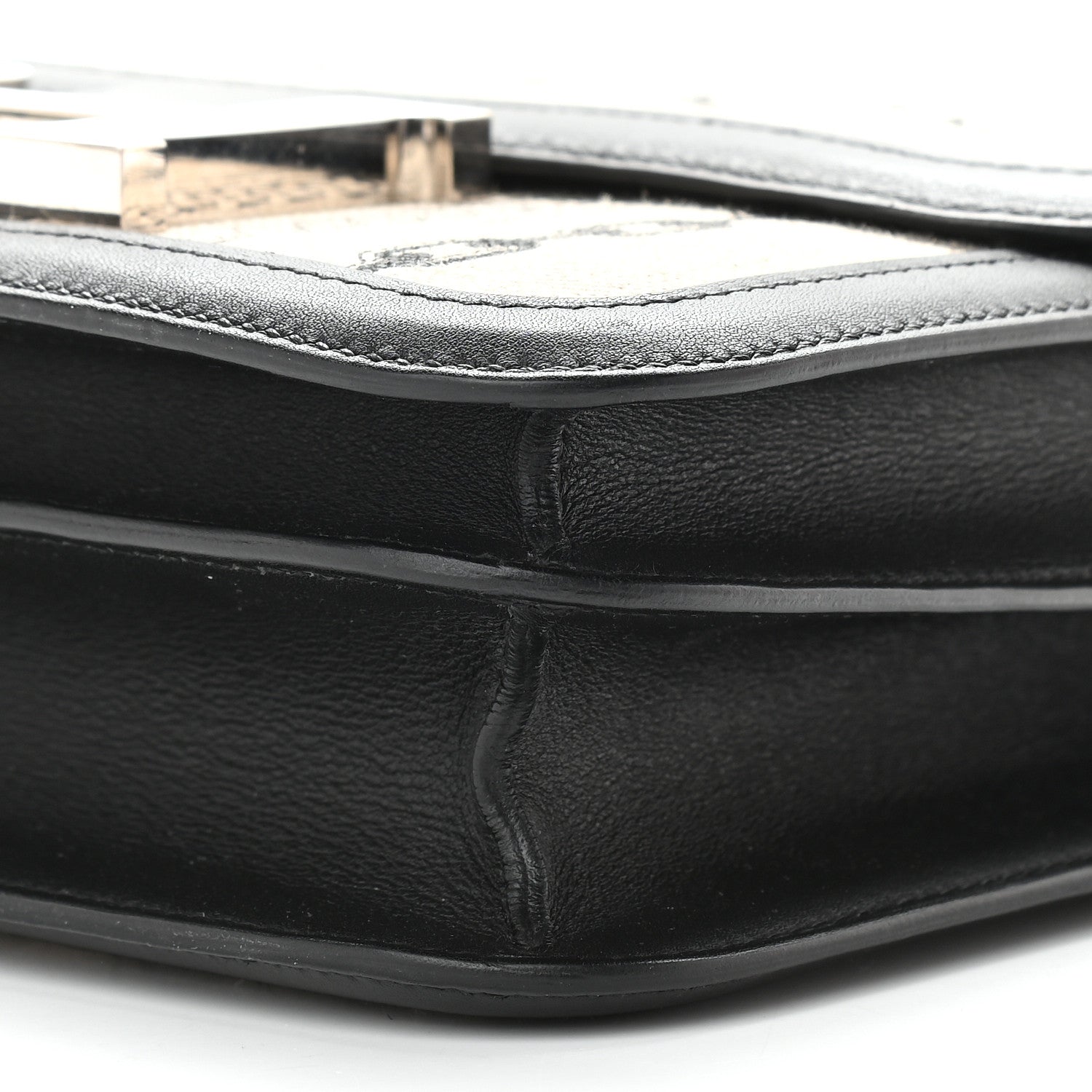 Hermes Swift Toile Dechainee Constance 24 Ficelle Black 8 of 8