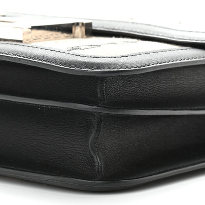 Hermes Swift Toile Dechainee Constance 24 Ficelle Black 8 of 8
