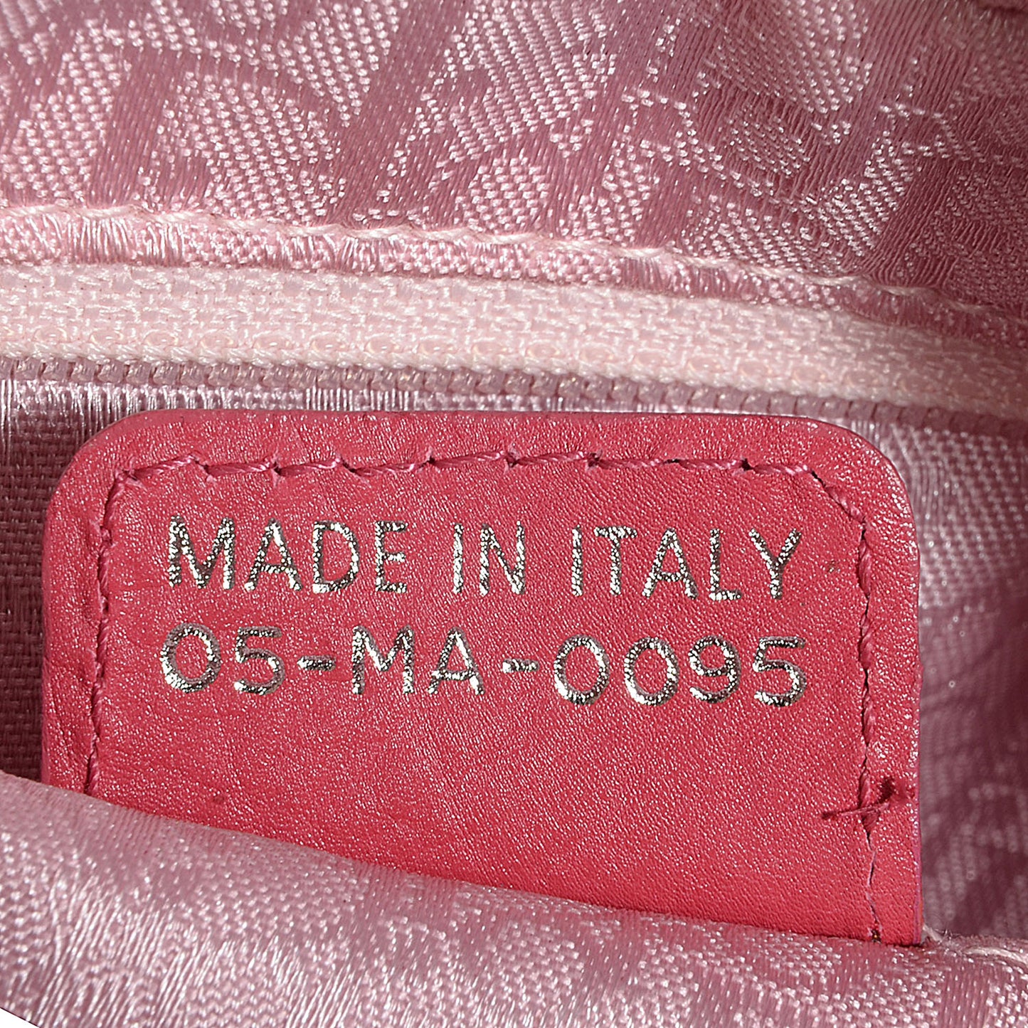 Calfskin Cannage Tote Pink