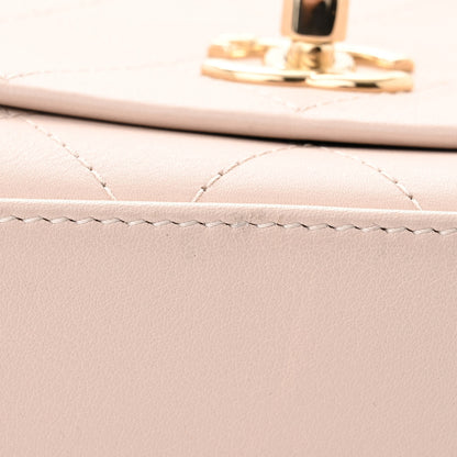 Chanel Calfskin Stitched Small Flap Light Beige 11 of 11