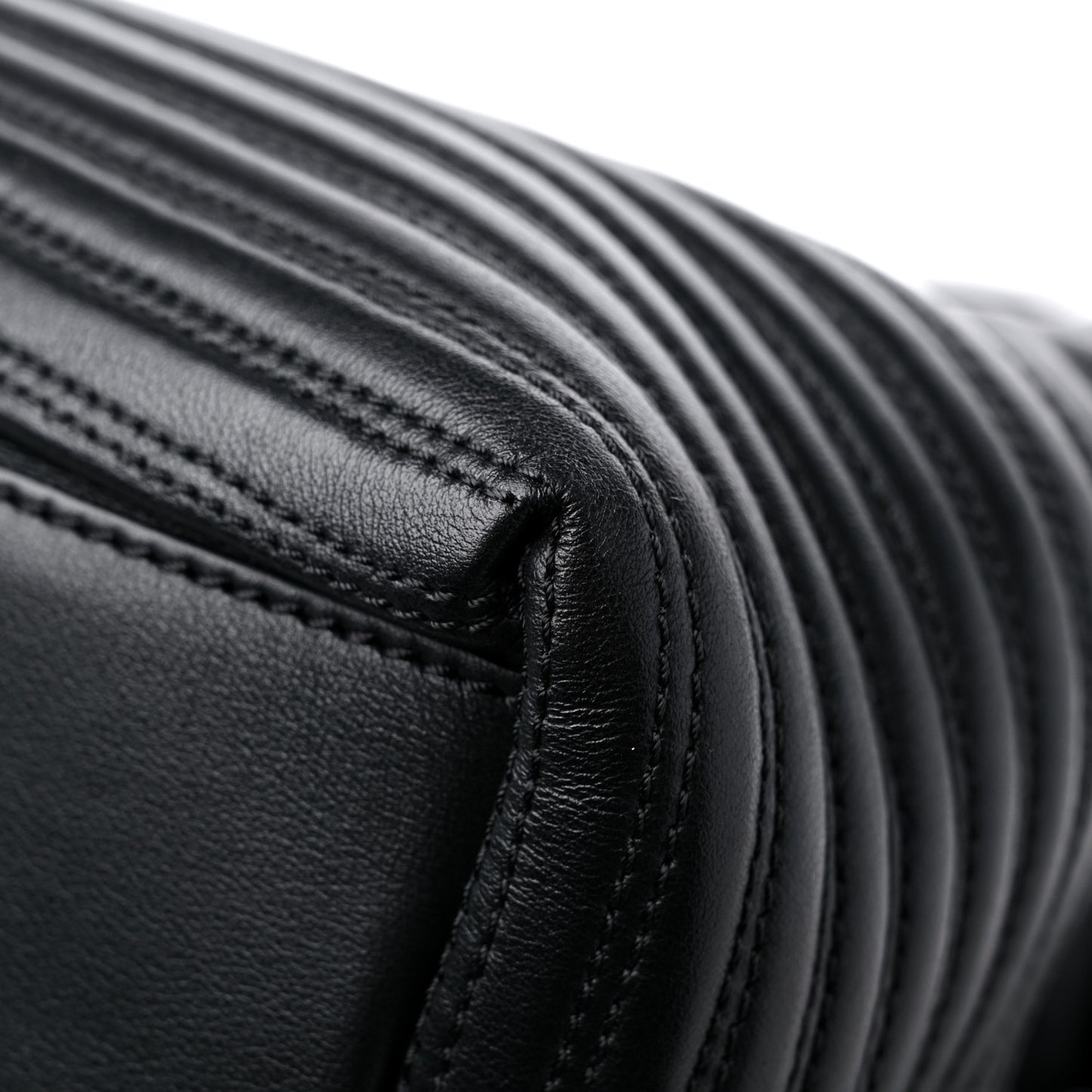 Calfskin Medium Biker Nightingale Black