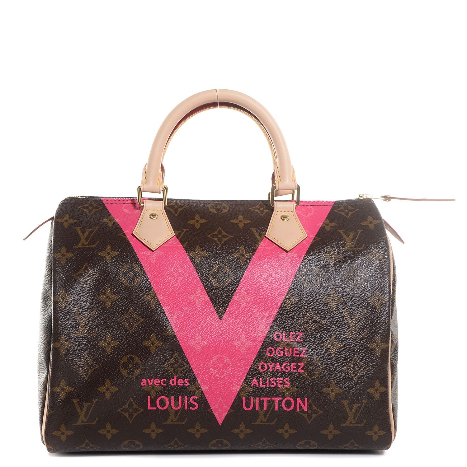 Louis Vuitton Monogram Speedy 30 V Grenade 1 of 7