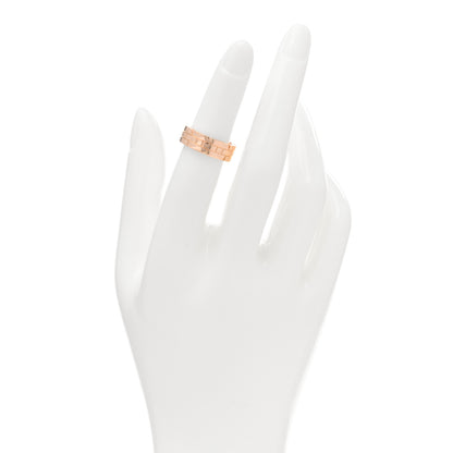 Cartier 18K Pink Gold Tank Francaise Ring 49 5 2 of 4