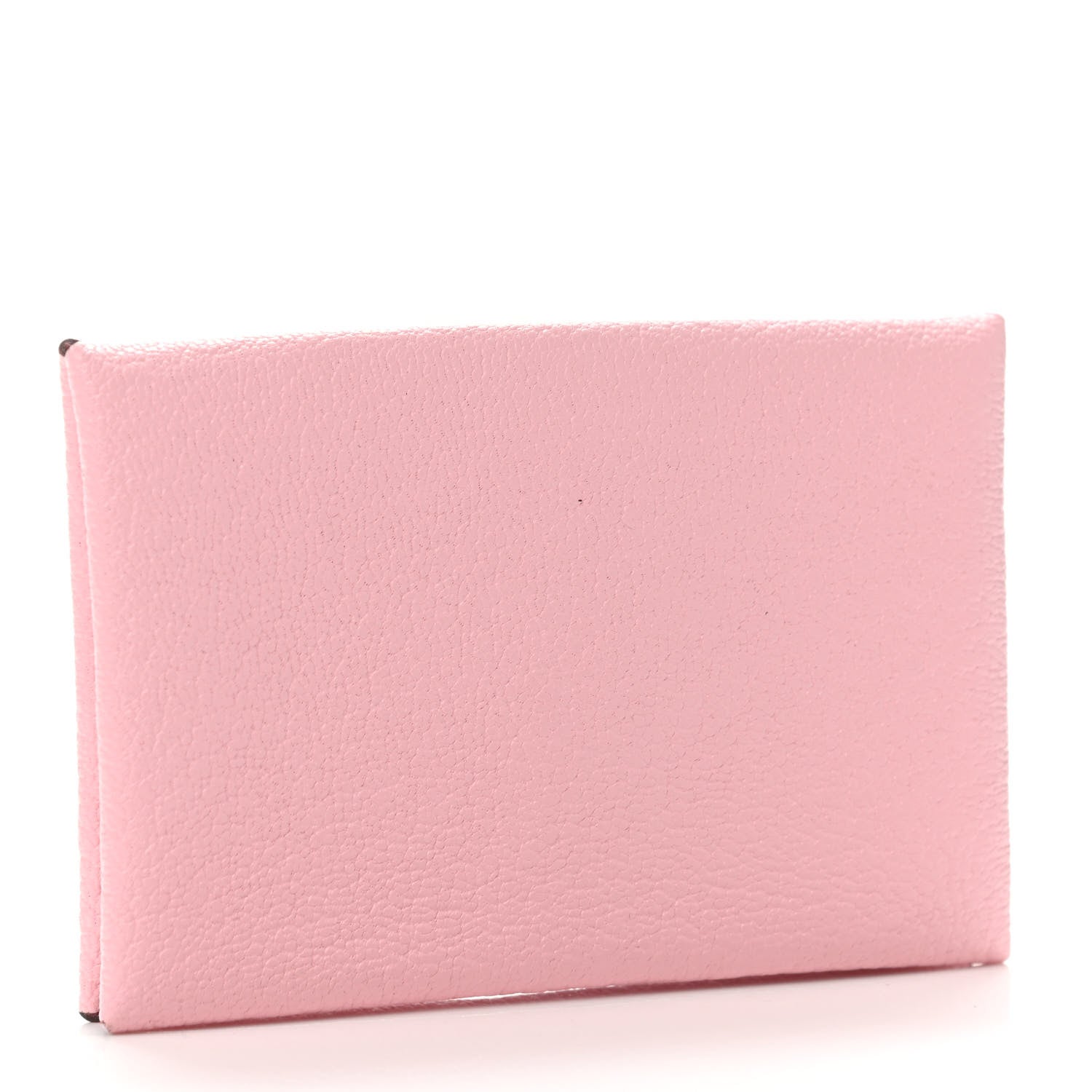 Hermes Chevre Mysore Calvi Card Case Rose Sakura 2 of 4