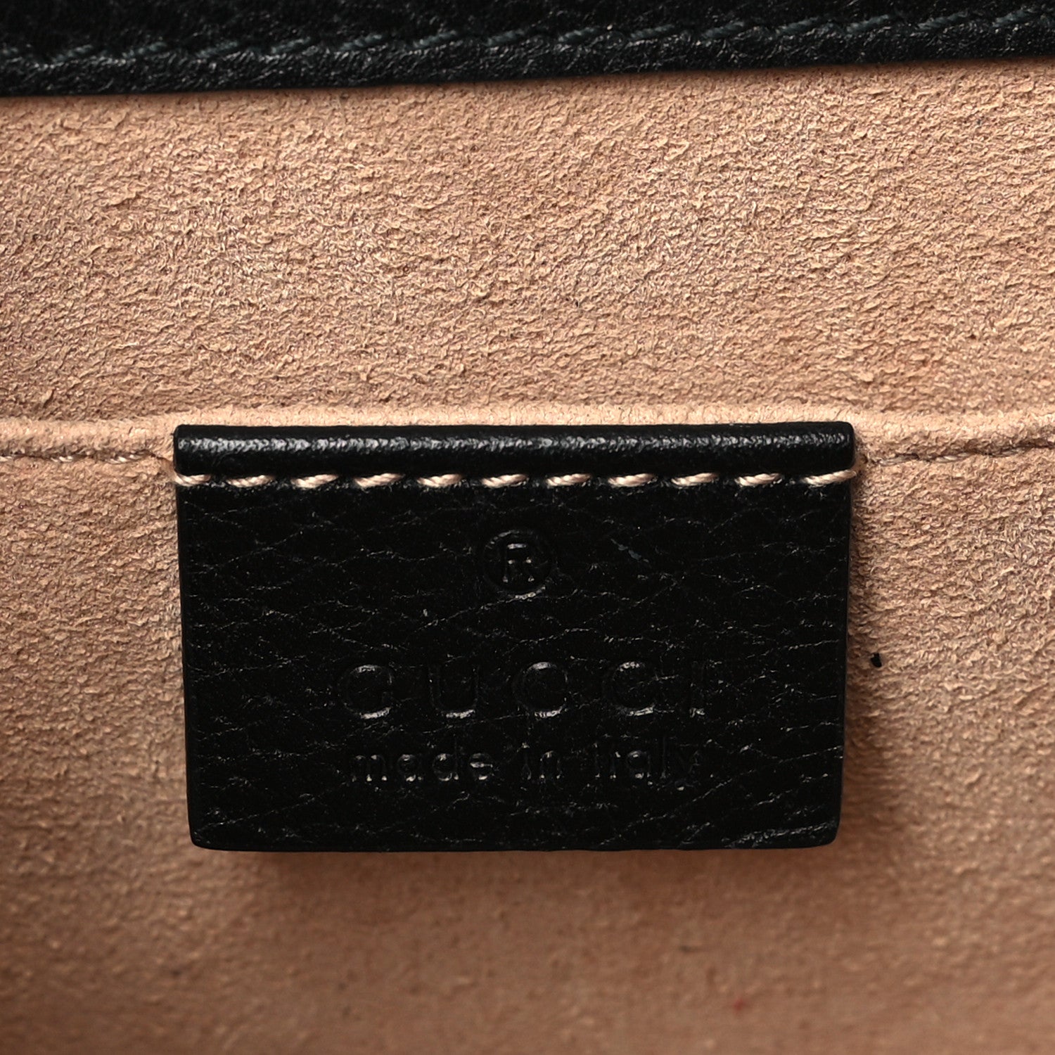 Gucci Calfskin Web Crystal Butterfly Stripe Small Totem Shoulder Bag Black 6 of 10