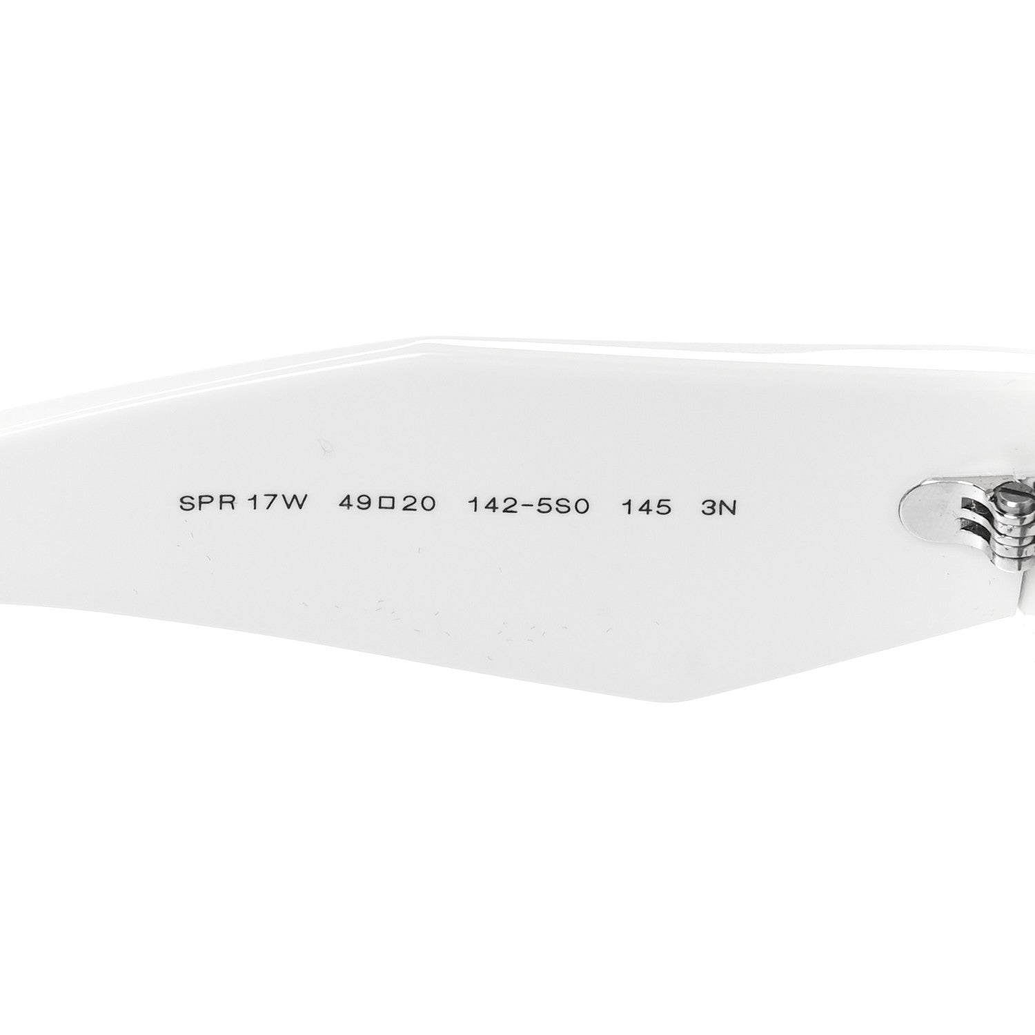 Prada Acetate Symbole Sunglasses SPR 17W White 6 of 7