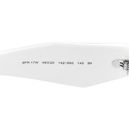 Prada Acetate Symbole Sunglasses SPR 17W White 6 of 7