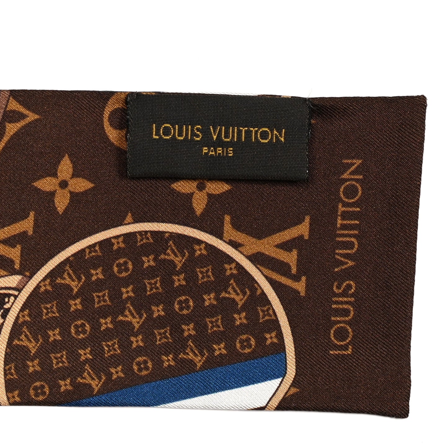 Silk Monogram Trunks Bandeau