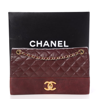 Chanel Calfskin Quilted Jumbo Soft Elegance Flap Bordeaux 12 of 12