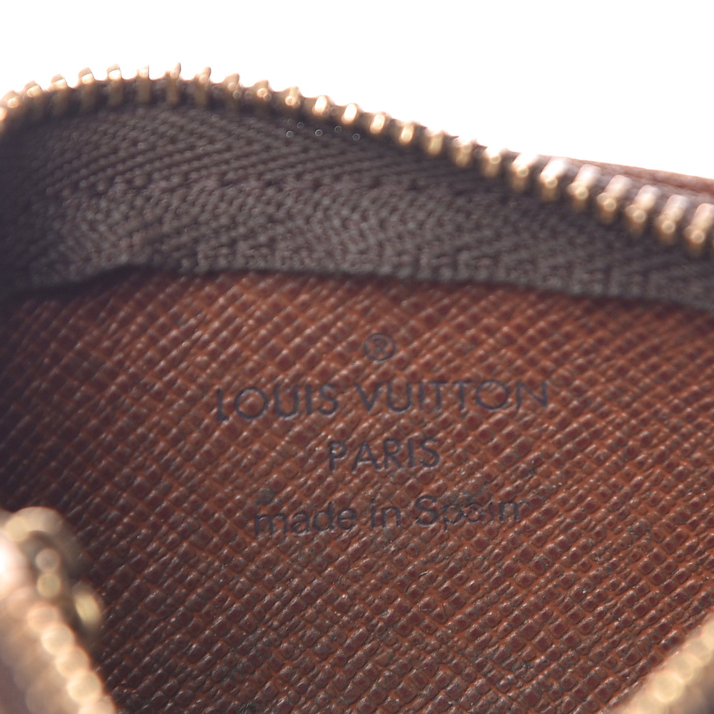Monogram Key Pouch