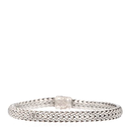 John Hardy Sterling Silver 18K Yellow Gold 7mm Jaisalmer Classic Chain Dot Bracelet 3 of 4