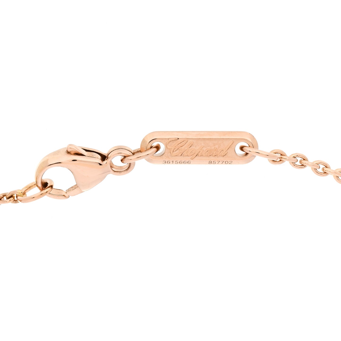 18K Rose Gold Ice Cube Station Bracelet