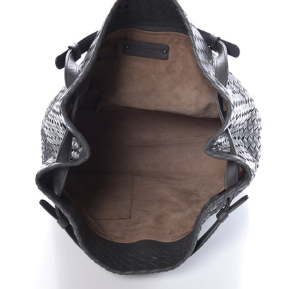 Bottega Veneta Nappa Intrecciato Garda Bag Grey 7 of 10
