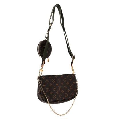 Louis Vuitton Monogram Multi Pochette Accessories Kaki 3 of 12