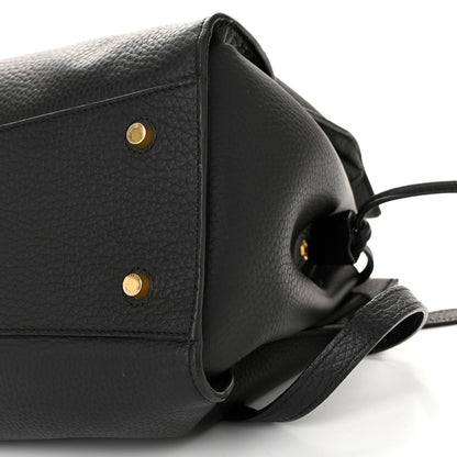 Mulberry Heavy Grain Iris Tote Black 9 of 10