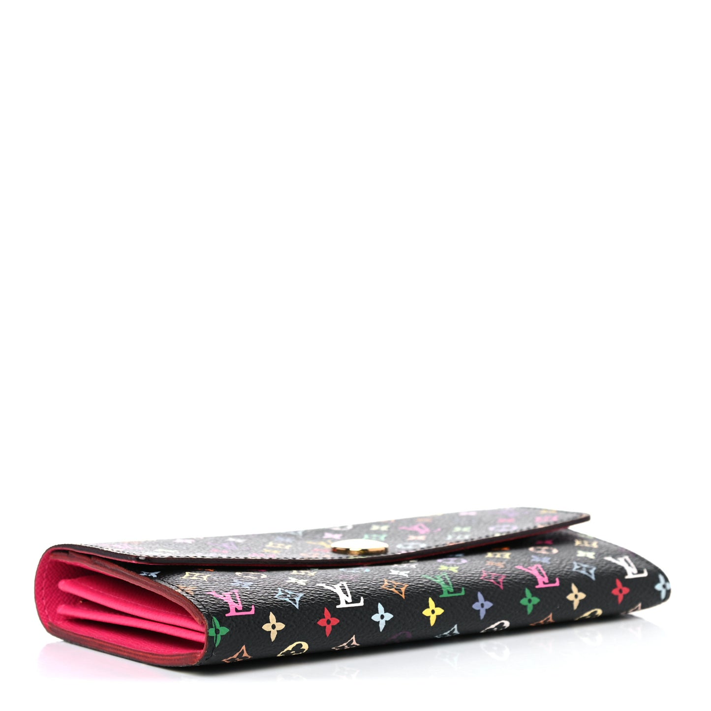 Monogram Multicolor Sarah Wallet Black Grenade
