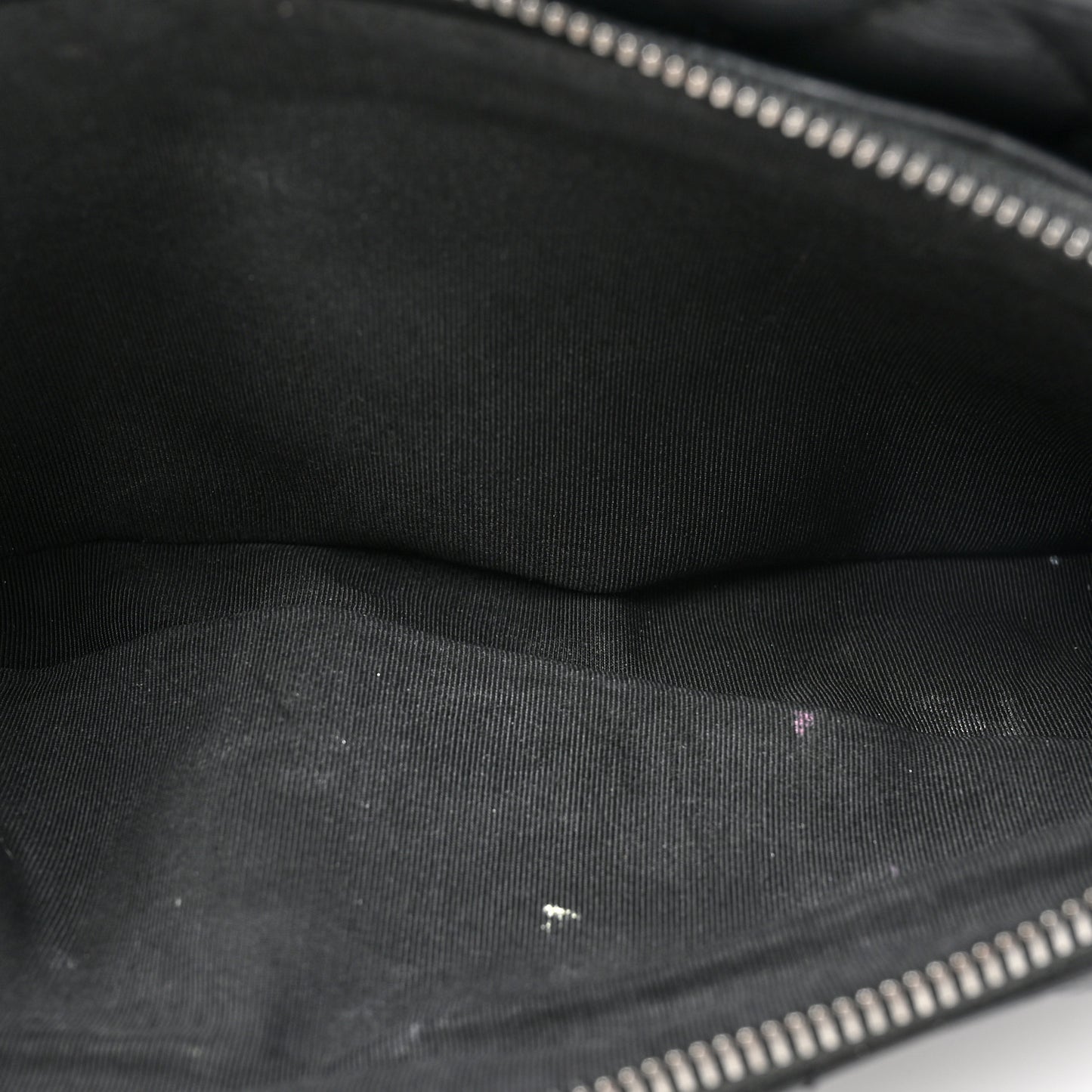 Calfskin Quilted Waist Bag Black