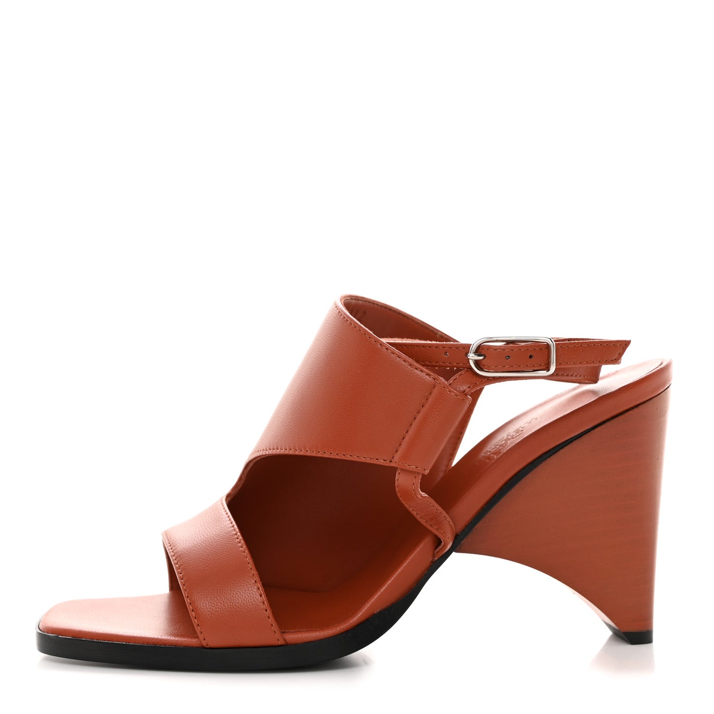 Nappa Inconnue 85 Sandals 37 Rouge De Turin