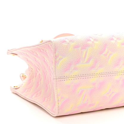 Louis Vuitton Empreinte Monogram Summer Stardust Onthego PM Pink 8 of 10