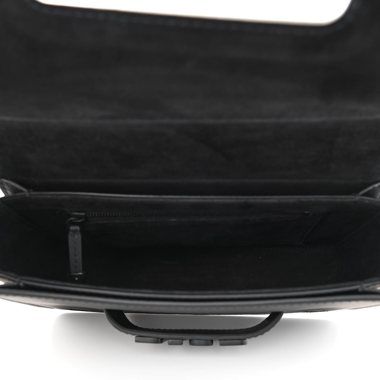 Ultra Matte Calfskin Dio(r)evolution Flap Bag Black