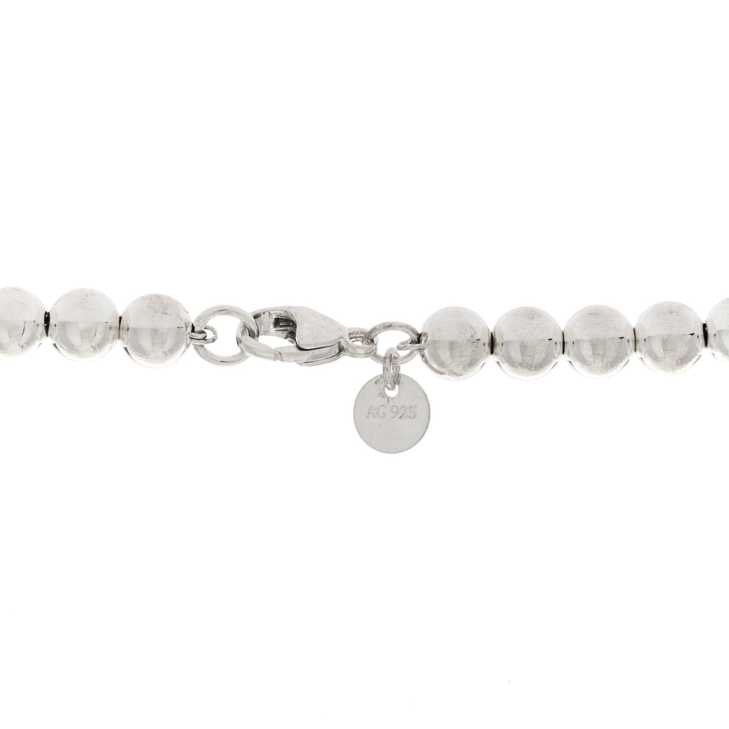 Sterling Silver HardWear Graduated Ball Necklace