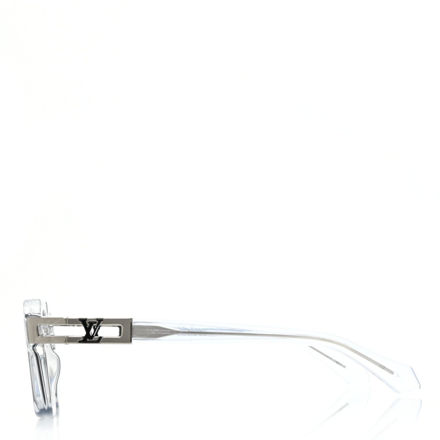 Louis Vuitton Acetate 1.1 Mascot Pilot Sunglasses Z1802W Transparent 3 of 7