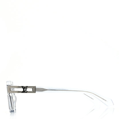 Louis Vuitton Acetate 1.1 Mascot Pilot Sunglasses Z1802W Transparent 3 of 7