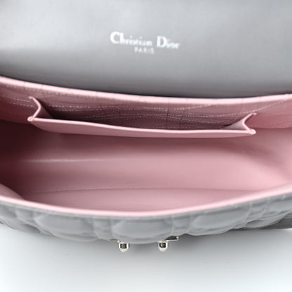 Christian Dior Lambskin Cannage Small Miss Dior Flap Grey 5 of 9