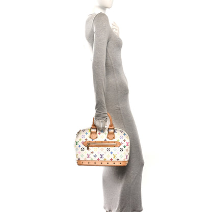 Louis Vuitton Monogram Multicolor Alma White 2 of 10